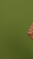 A Solid Olive Green Background Suitable for Various Design Projects and Creative Uses video