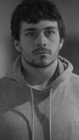 This is an Introspective Portrait created in a Monochrome style that evokes deep thoughts video