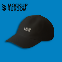 Hat mockup can be changed color and design easily psd