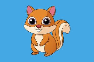 Charming Chipmunk Graphics for Creative Design Projects Ideal for Logos, Illustrations, and High-Quality Print Designs vector