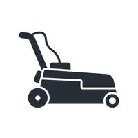 Lawn Mower icon. .Editable stroke.linear style sign for use web design,logo.Symbol illustration. vector