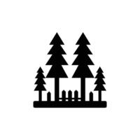 Park icon.Pixel Perfect. For Mobile and Web.white background flat illustration. vector