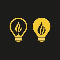 Bulb trendy artwork charming abstract illustration colorful useable design vector