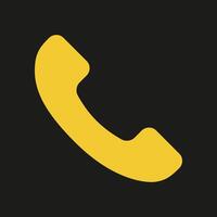 Phone Telephone trendy artwork charming abstract illustration colorful useable design vector