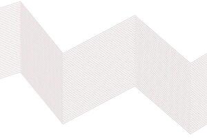 simple abstract red color wavy line pattern a white sheet with a pink and pink zigzag pattern vector