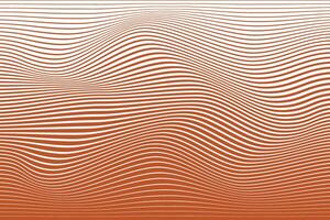 simple abstract deep orange color blend halftone wavy line pattern a close up of a brown wooden surface with a brown surface vector