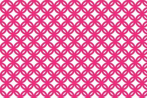 simple pink color creative flower pattern vector