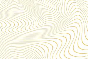 simple abstract yellow color thin smooth wavy line pattern abstract lines on a gold background vector