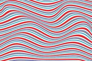 simple abstract red blue sky color wavy distort line pattern abstract background with a colorful pattern of wavy lines vector
