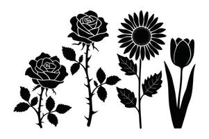 Minimal Petal Art vector
