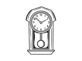 Silhouette of Time vector