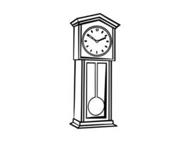 Silhouette of Time vector