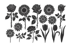 Simple Flower Form vector