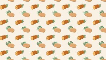 Seamless pattern with dates. illustration in flat style. vector