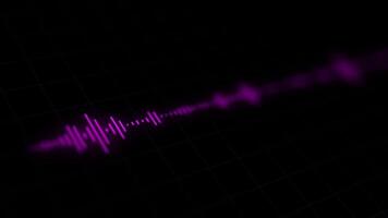 vibrant audio spectrum animation. music visualizer background motion video