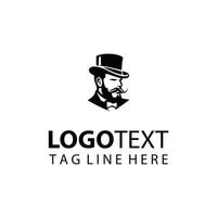 Class in Every Thread Gentleman Logo vector