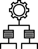 Hierarchy Icon Design Symbol vector