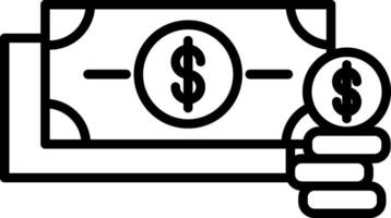 Cash Icon Design Symbol vector