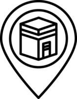 Mecca Icon Design Symbol vector