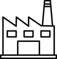 Factory Icon Design Symbol vector