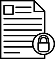 Document Icon Design Symbol vector
