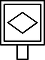 Emergency Diversion Icon Design Symbol vector