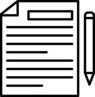 Article Icon Design Symbol vector