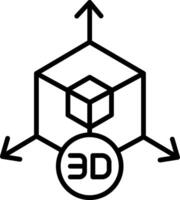 3d Icon Design Symbol vector