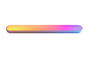 A sleek gradient bar displaying a blend of vibrant colors transitioning from orange to pink, evoking a modern and dynamic aesthetic. png
