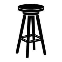 bar stool icon illustration vector