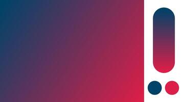 Navy Blue and Red gradient background with light blurred pattern. Abstract illustration with gradient blur design. Blurred colored abstract background. Colorful gradient illustration vector