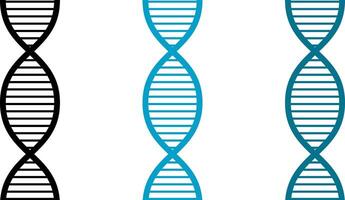 DNA illustration, for use on medical topics vector