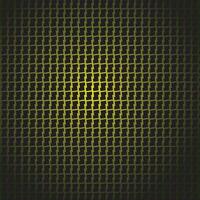 Abstract background with yellow squares on black background vector