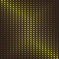 Abstract pattern of yellow and black checkered pattern vector