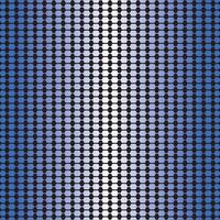 A blue and white striped background with dots vector
