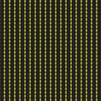 A black and yellow striped background with a few green dots vector