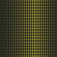 A black and yellow grid background with squares vector