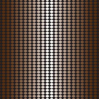 A brown and white background with a pattern of dots