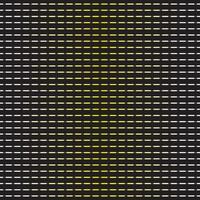 A black and yellow striped background with a yellow line vector