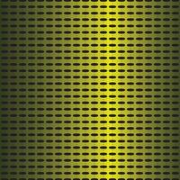 A yellow and black background with holes vector