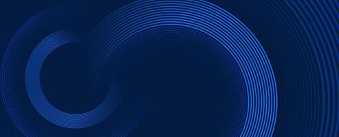 abstract blue background with lines and curves vector