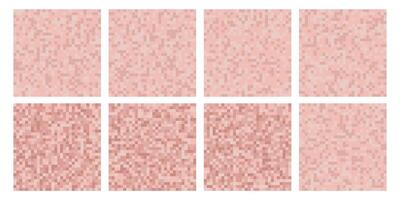 Censorship bars in flesh-colored tones, available in square shapes. Suitable for use in sensitive content coverage, digital art, and media projects. vector