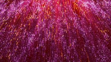 Background Particle Movement in the Form of Purple-Gold Rays. video