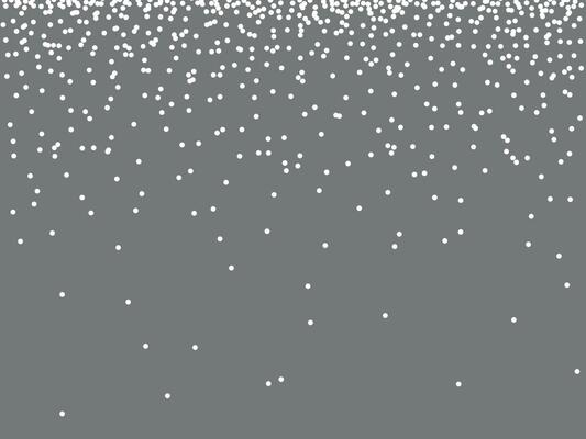 Overlay Winter Snowfall Decoration