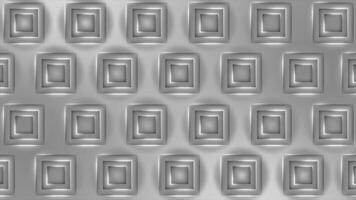 white and black color 3d square shaped multiple glowing shiny luxury lines modern design Loop-able geometrical background video