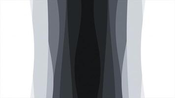 white color wavy lines multiple shades gradient palette modern design dark Loop-able geometrical background video