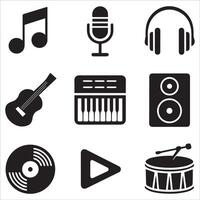 Essential Music and Event Symbols vector