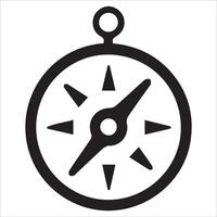 Stylish Navigation Compass Symbol vector