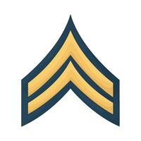 Illustration of Military Rank Insignia vector