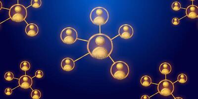 Digital user connections in the internet network, illustrations of cloud computing and wireless networks are suitable for presentation backgrounds, banners, social media posts, and business activities vector